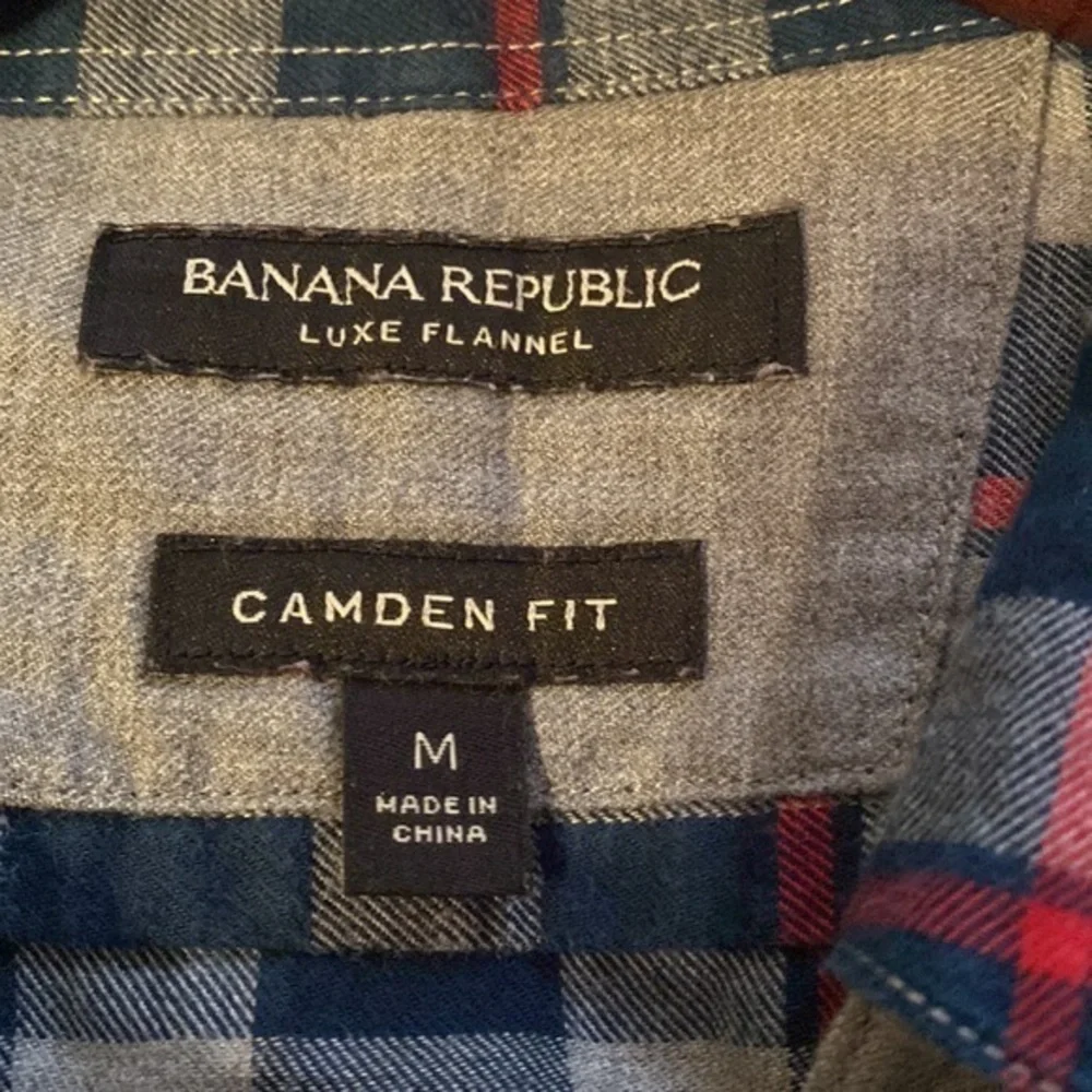 Banana Republic luxe flannel Camden fit shirt‎
